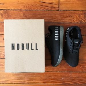 NOBULL Black Trainer Sneakers with Box W 9 / M 7.5